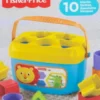 Fisher-Price - Puttekasse - Babys Første Klodser - 10 Klodser