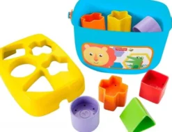 Fisher-Price - Puttekasse - Babys Første Klodser - 10 Klodser