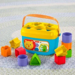 Fisher-Price - Puttekasse - Babys Første Klodser - 10 Klodser