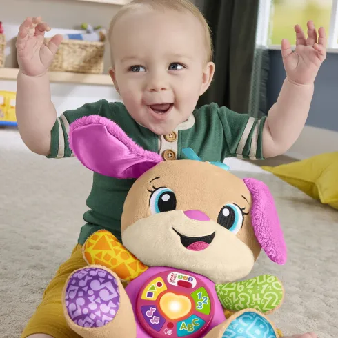 Fisher-Price - Smart Stages Sis - Aktivitetsbamse - Laugh & Learn