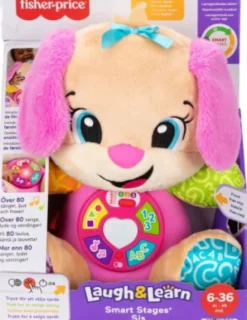 Fisher-Price - Smart Stages Sis - Aktivitetsbamse - Laugh & Learn