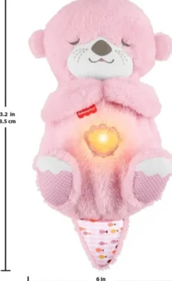 Fisher-Price - Soothe 'N Snuggle Otter - Aktivitetsbamse Odder