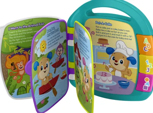 Fisher-Price - Storybook Rhymes - Interaktiv Bog - Laugh & Learn