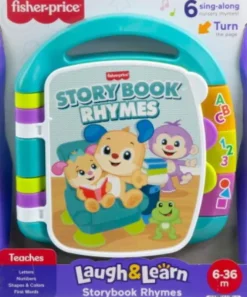Fisher-Price - Storybook Rhymes - Interaktiv Bog - Laugh & Learn