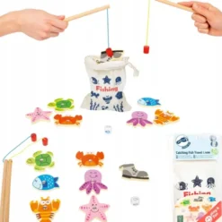 Fiskespil Med Magneter - 11 Dele - Small Foot