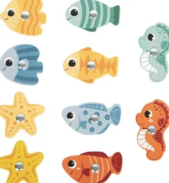 Fiskespil Med Magneter - Træ - Small Foot