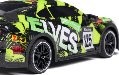 Fjernstyret Bil Med Lys - Elves - 1:18 - 2,4 Ghz - Grøn