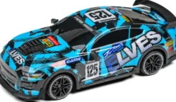 Fjernstyret Bil Med Lys - Elves - 1:18 - 2,4 Ghz - Blå