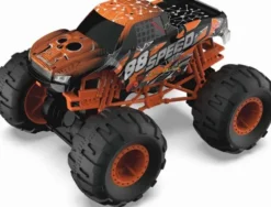 Fjernstyret Bil Med Lys Og Lyd - Speed Dirt Stars - 1:12 - Orange