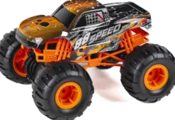 Fjernstyret Bil Med Lys Og Lyd - Speed Dirt Stars - 1:12 - Orange