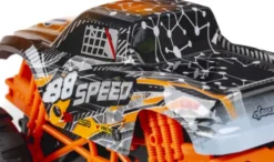 Fjernstyret Bil Med Lys Og Lyd - Speed Dirt Stars - 1:12 - Orange