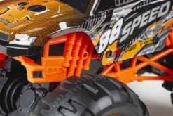 Fjernstyret Bil Med Lys Og Lyd - Speed Dirt Stars - 1:12 - Orange