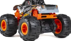 Fjernstyret Bil Med Lys Og Lyd - Speed Dirt Stars - 1:12 - Orange