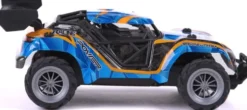 Fjernstyret Bil - Speed Racing Dirt Stars - 1:18 - Blå Og Orange