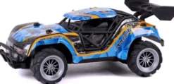 Fjernstyret Bil - Speed Racing Dirt Stars - 1:18 - Blå Og Orange