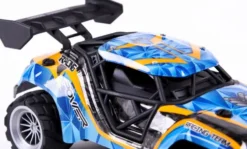 Fjernstyret Bil - Speed Racing Dirt Stars - 1:18 - Blå Og Orange