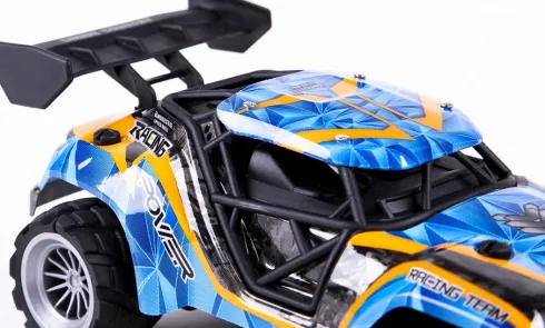 Fjernstyret Bil - Speed Racing Dirt Stars - 1:18 - Blå Og Orange