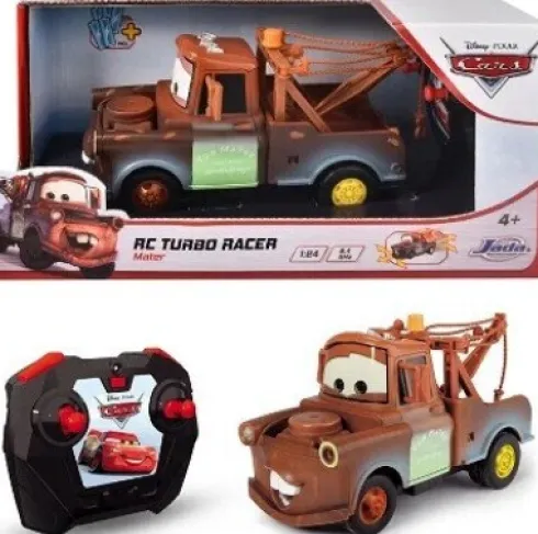 Fjernstyret Bumle Bil - Disney Cars - Turbo Racer - 1:24