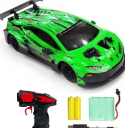 Fjernstyret Lamborghini Huracan Gt3 - 1:24 - 2,4 Ghz - Grøn
