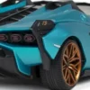 Fjernstyret Lamborghini Sian - 1:16 - 2,4 Ghz - Turkis