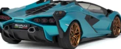 Fjernstyret Lamborghini Sian - 1:16 - 2,4 Ghz - Turkis