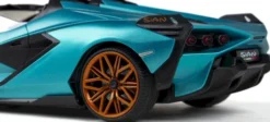 Fjernstyret Lamborghini Sian - 1:16 - 2,4 Ghz - Turkis