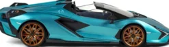 Fjernstyret Lamborghini Sian - 1:16 - 2,4 Ghz - Turkis