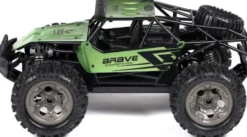 Fjernstyret Offroad Bil - Brave - 1:12 - 2,4 Ghz - Grøn