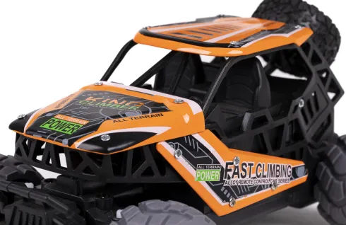 Fjernstyret Offroad Bil - Hot Racing King Climber - 1:18 - Orange