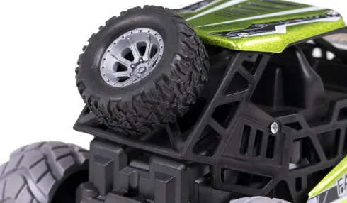 Fjernstyret Offroad Bil - Hot Racing King Climber - 1:18 - Grøn