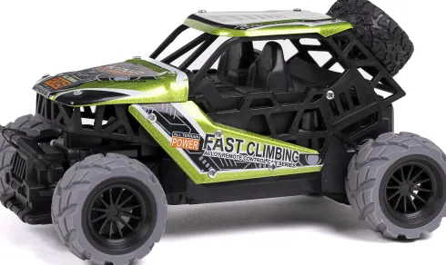 Fjernstyret Offroad Bil - Hot Racing King Climber - 1:18 - Grøn