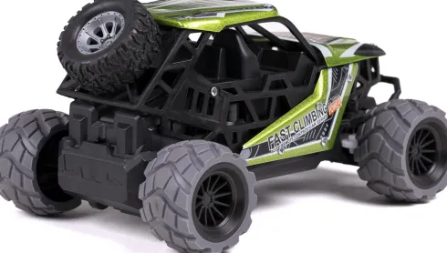 Fjernstyret Offroad Bil - Hot Racing King Climber - 1:18 - Grøn