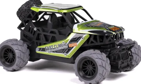 Fjernstyret Offroad Bil - Hot Racing King Climber - 1:18 - Grøn