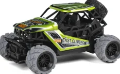 Fjernstyret Offroad Bil - Hot Racing King Climber - 1:18 - Grøn