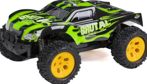 Fjernstyret Offroad Bil - Sneak Brutal - 1:12 - 2,4 Ghz - Grøn