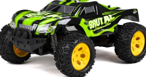 Fjernstyret Offroad Bil - Sneak Brutal - 1:12 - 2,4 Ghz - Grøn