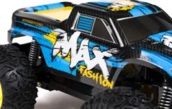 Fjernstyret Offroad Bil - Sneak Max - 1:12 - 2,4 Ghz - Blå