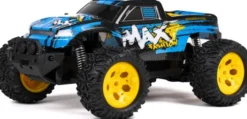 Fjernstyret Offroad Bil - Sneak Max - 1:12 - 2,4 Ghz - Blå