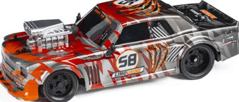 Fjernstyret Racerbil - Extreme Racing - 1:16 - 2,4 Ghz - Orange