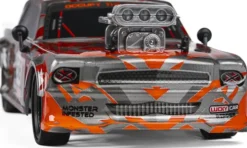Fjernstyret Racerbil - Extreme Racing - 1:16 - 2,4 Ghz - Orange
