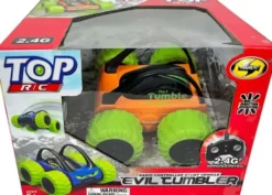 Fjernstyret Stuntbil - Evil Tumbler - 2,4 Ghz - Orange - Yinrun