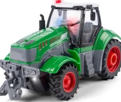 Fjernstyret Traktor Med Lys - 1:24 - Bull