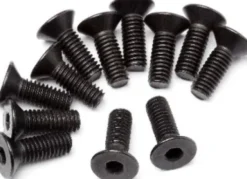 Flat Head Screw M4X12Mm 12 Pcs - Mv24071 - Maverick Rc