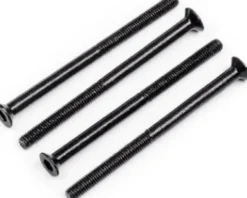 Flat Head Screw Shaft M3X20X45 4Pcs - Hex - Mv29084 - Maverick Rc