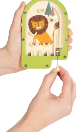 Flipperspil Til Børn - Løve - Træ - Small Foot