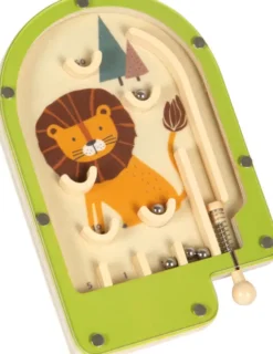 Flipperspil Til Børn - Løve - Træ - Small Foot