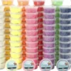 Foam Clay - Assorterede Farver - 10X12 Dåser