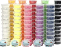 Foam Clay - Assorterede Farver - 10X12 Dåser