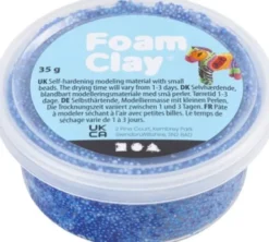 Foam Clay - Blå - 35 G