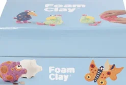 Foam Clay - Glitterfarver - Metallicfarver - 12 Sæt
